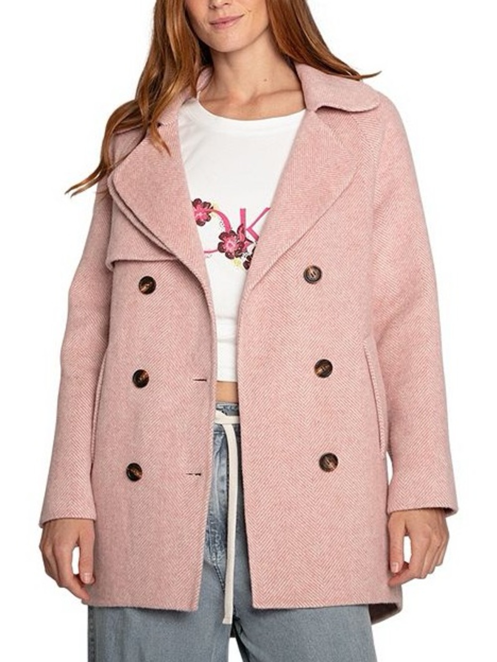 Belle & Bloom Wanna Be Loved Wool Blend Jacket Size XS